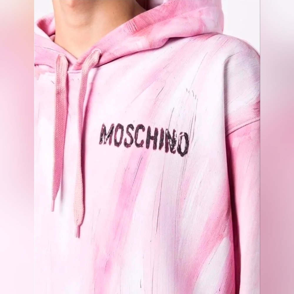 Moschino Pink Hoodie - Picture 2 of 10